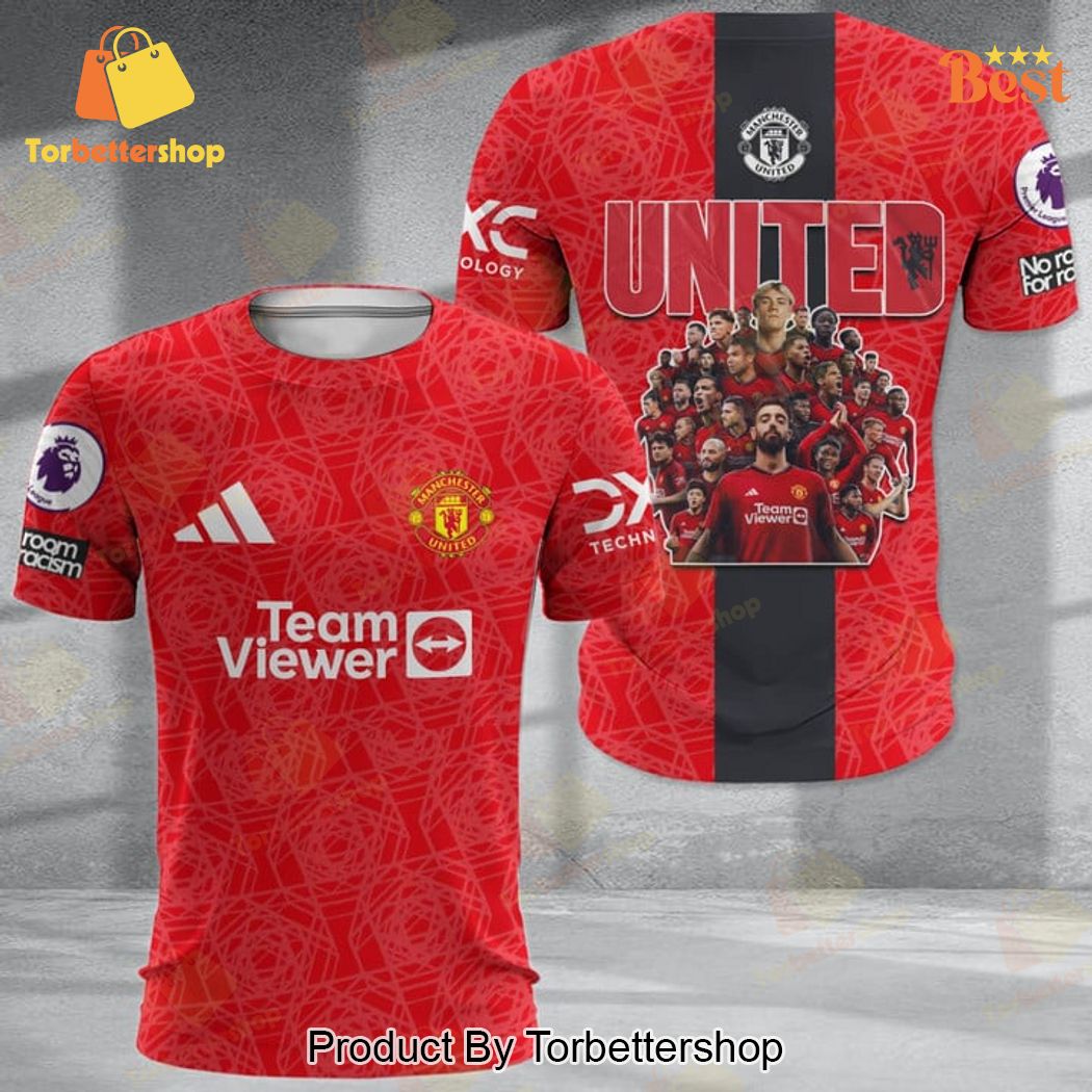 2026 FA Cup Winners Manchester United 3D T-Shirt