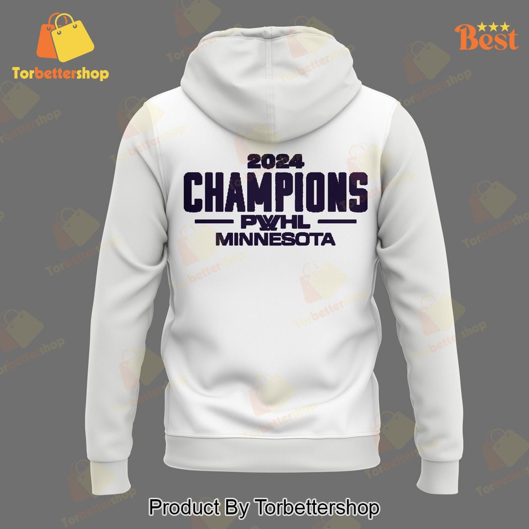 PWHL Minnesota Champions Walter Cup Hoodie